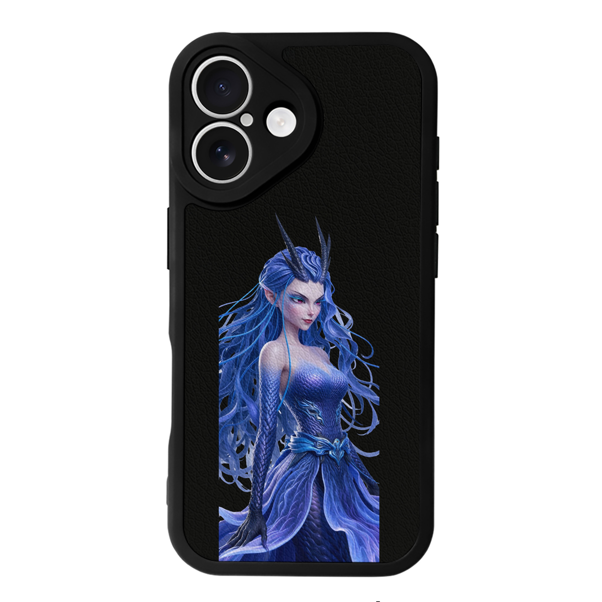 （画像用） Ne Zha 2 ナタ 魔童の大暴れ 【iPhone 16シリーズ対応】シリコンスマホケース（レザー調） 材質：シリコン